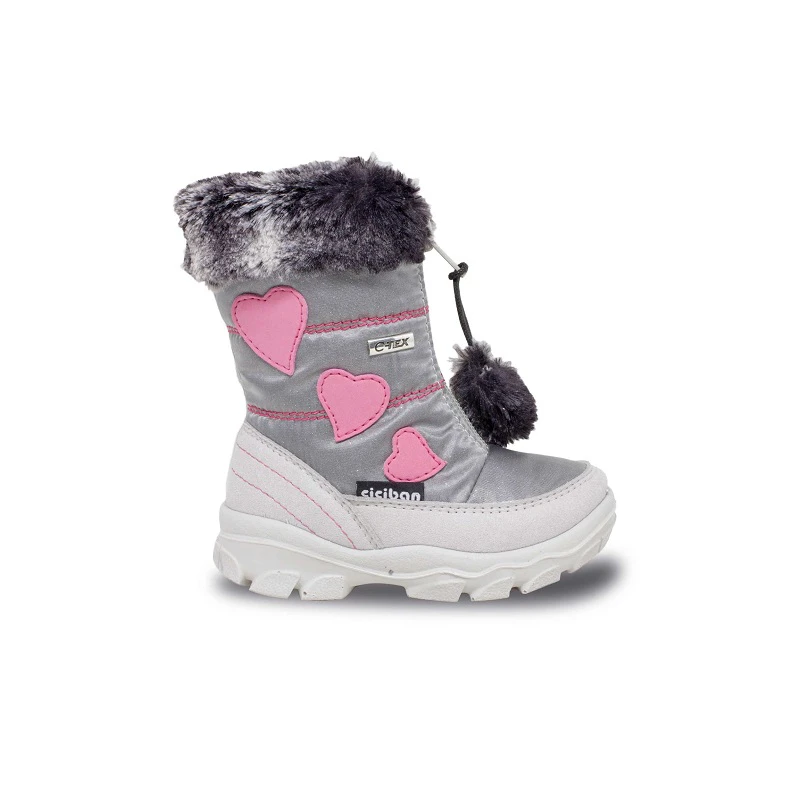  Ciciban snow silver 789456 - nepromočive čizme za devojčice