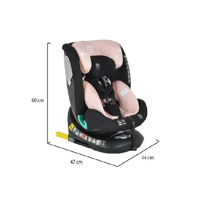  Autosedište Serengeti I-size Pink CAN1486 - autosedište sa isofix sistemom 40-150cm