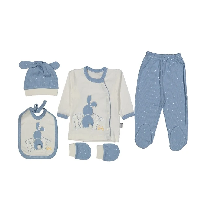 Bebi set plavi 236025 - bebi set od 5 delova