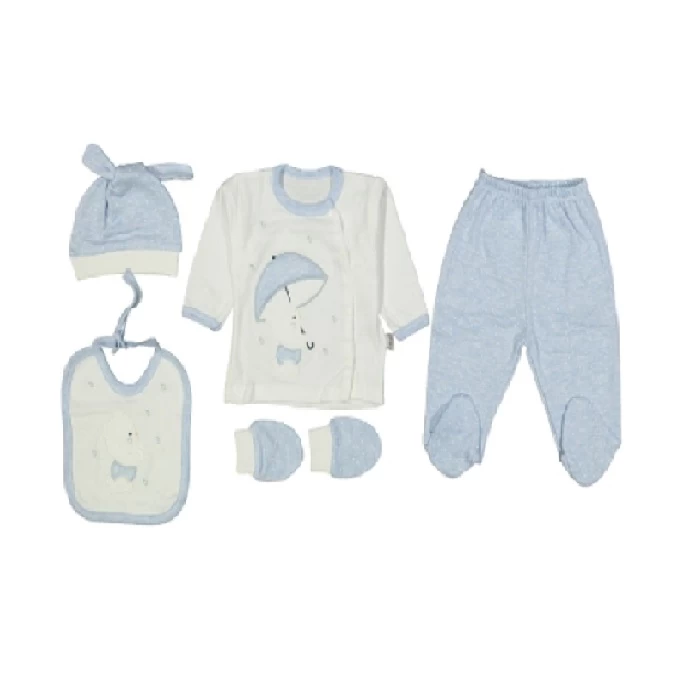 Bebi set plavi 238938 - bebi set plavi pamučni