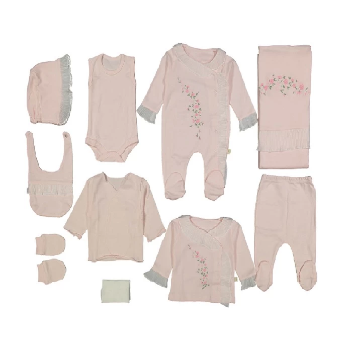 Bebi set roze 243841 - set za novorođenče