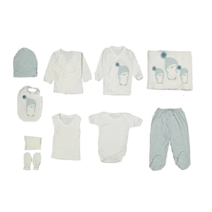 Bebi set zeleni 235649 - bebi set od 10 delova