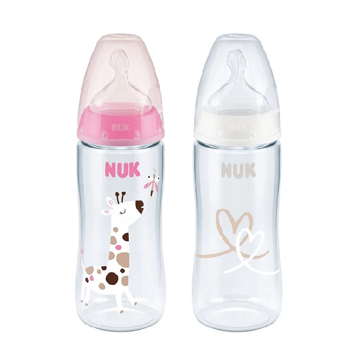 NUK Set roze 2 flašice 300ml 225302