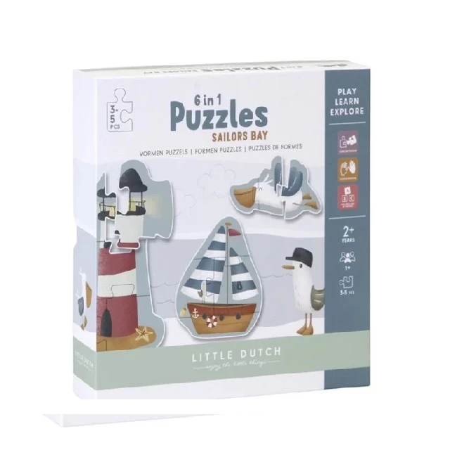 Puzzle Mornar 6u1 LD4761 - kartonska puzla mornar