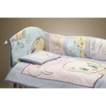 Posteljina sa ogradicom TWEETY - posteljina za krevetac - Slika 3