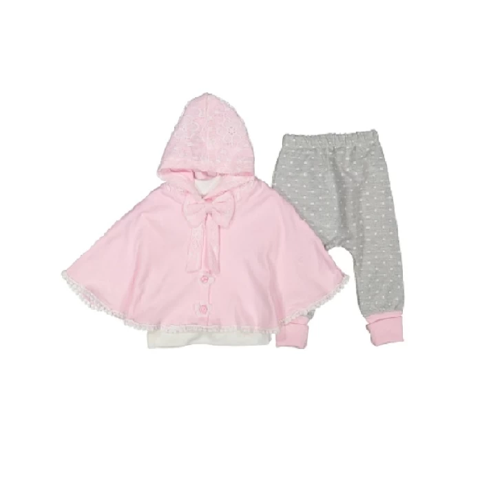 Kompletić sa pelerinom za devojčice