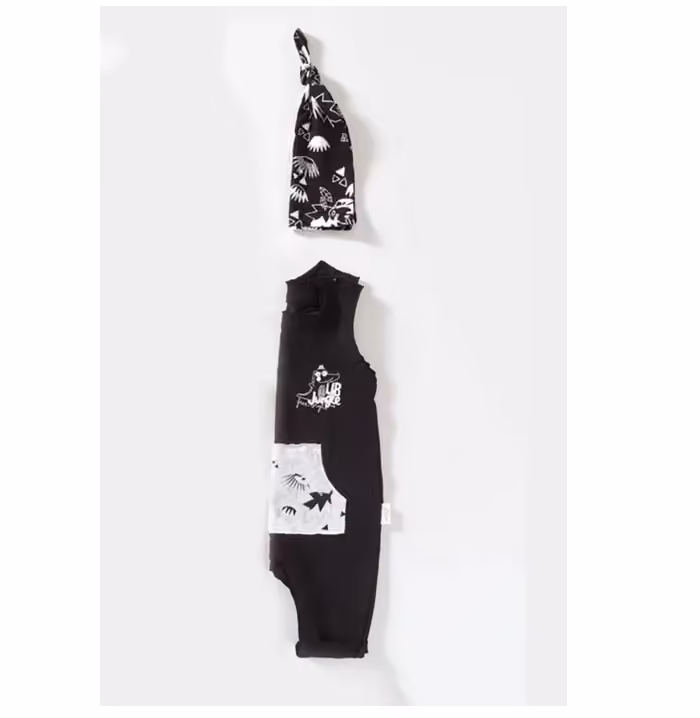 Dvodelni set black