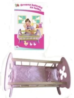 Kolevka drvena za lutku - Slika 3