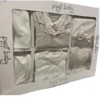 Bebi set bež 243845 - pamučni set za bebe dečake - Image 2
