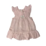 Haljina roze 3535905 - pamučna haljina a devojčice