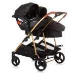 Kolica za blizance 3u1 Chipolino duo smart OLeaves - Image 7