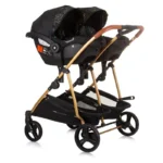 Kolica za blizance 3u1 Chipolino duo smart OLeaves - Image 6