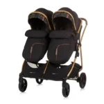 Kolica za blizance 3u1 Chipolino duo smart OLeaves
