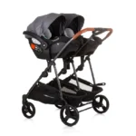 Kolica za blizance 3u1 Chipolino duo smart SGrey - Slika 4