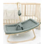 Ljuljaška ležaljka zelena N-17 - njihalica za bebe