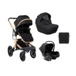 KKB11251 Kolica Irene premium 3u1 Black