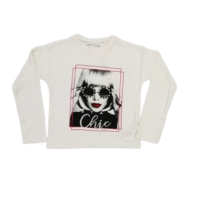 Bela majica za devojčice