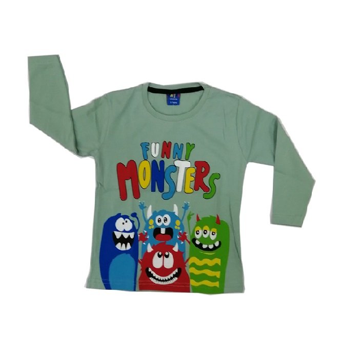 Zelena majica za dečake