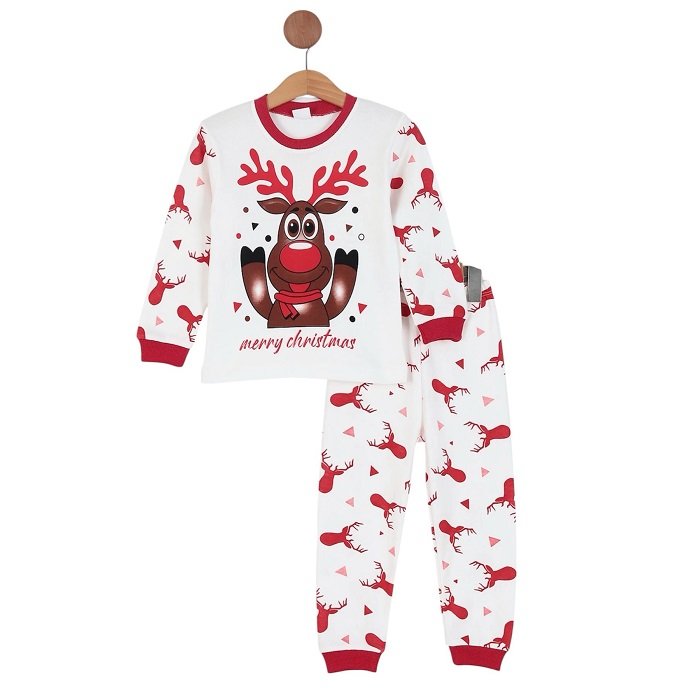 4171110 Pidžama bela 236193 - Slika 1