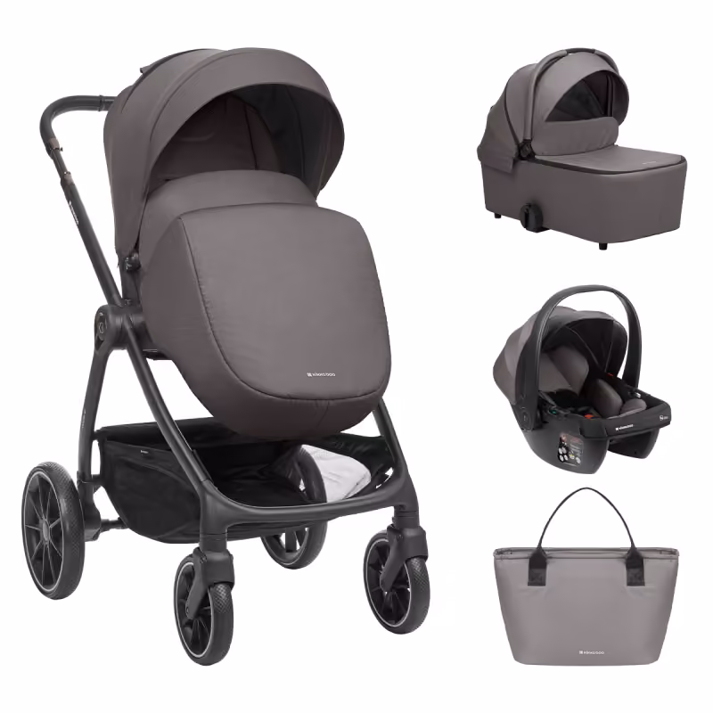 KKB11224 Kolica Modena 3u1 Dark Grey