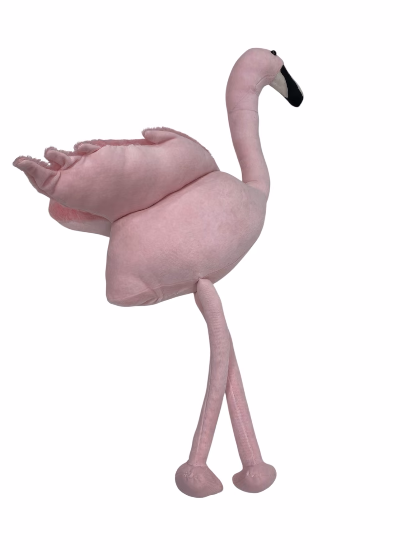 Roze plišani flamingo
