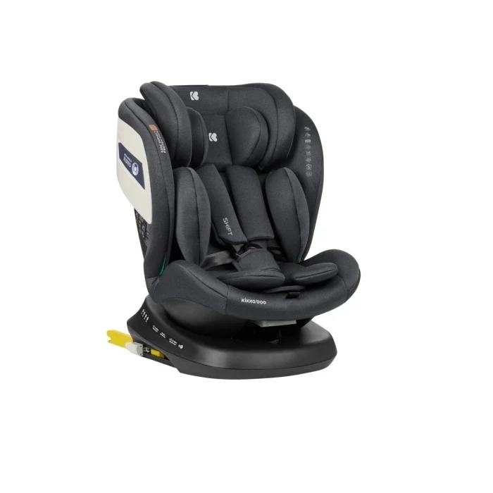 Kikka Boo Autosedište 0-1-2-3 (0-36 kg) Shift ISOFIX Dark Grey