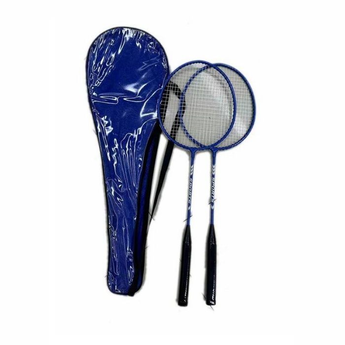 Set za badminton plavi