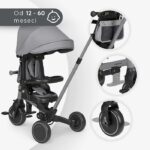 KKB21167 Tricikl Aluma 8u1 Grey - Slika 6