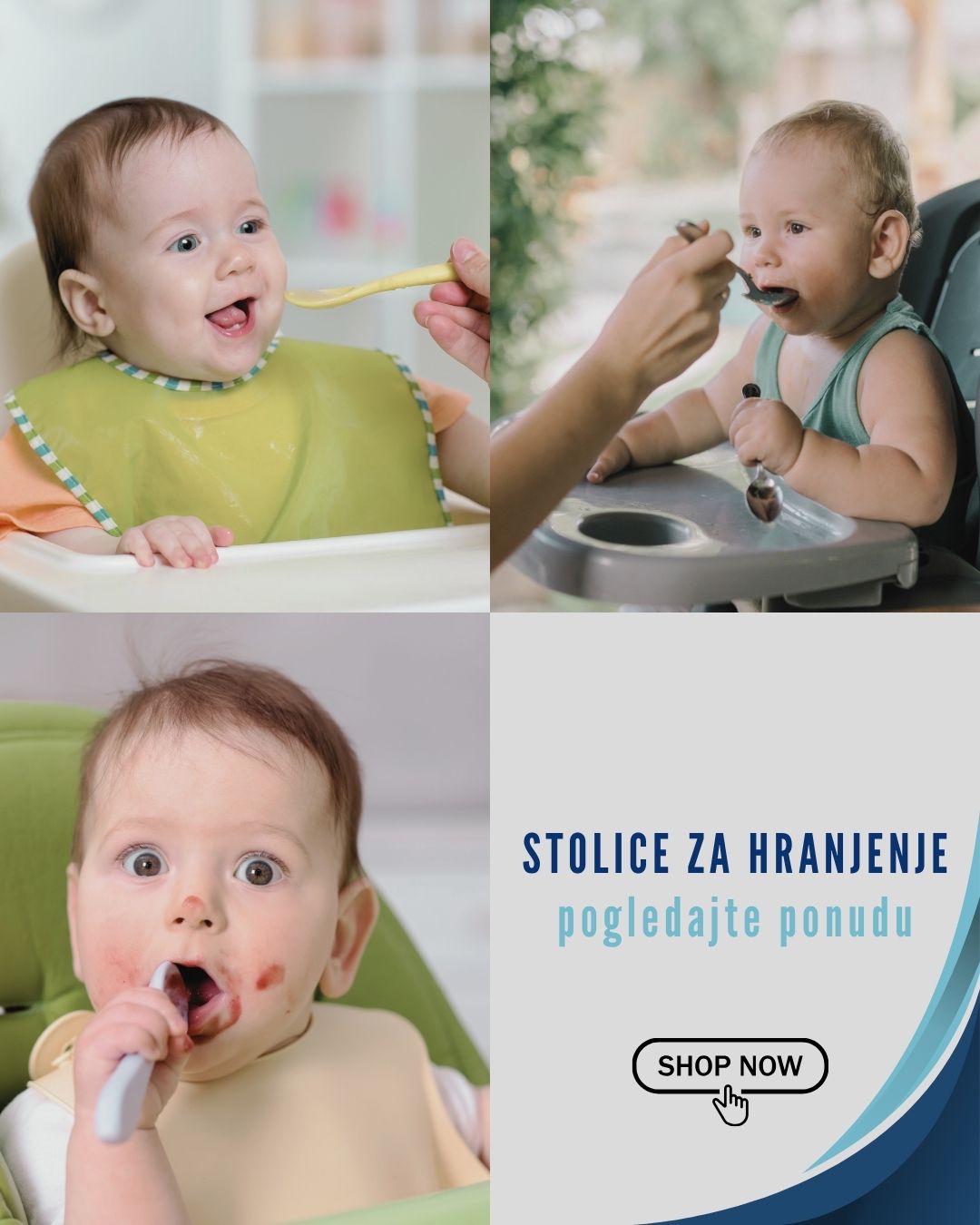 Stolice za hranjenje