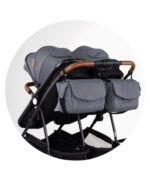 Kolica za blizance 3u1 Chipolino Duo Smart Cloud