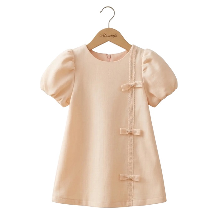 Haljina peach 547597 elegantna