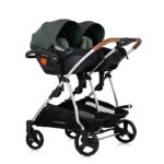 Kolica za blizance 3u1 Chipolino duo smart Basil - Slika 6