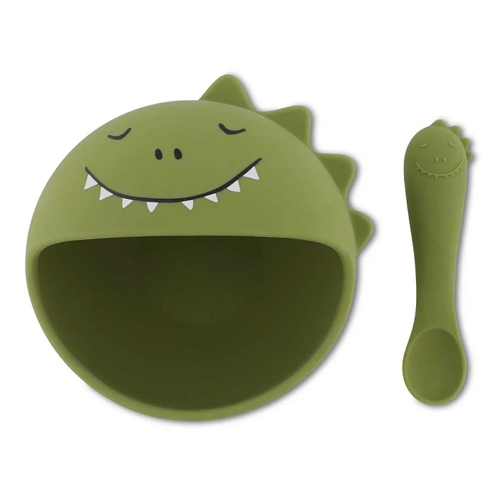 Trixie prvi set za jelo Dino zeleni