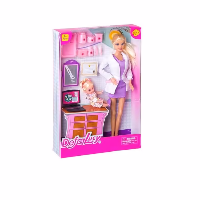 27-8348 Lutka Defa doktorka set