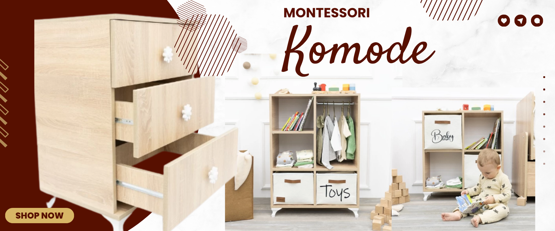 montesori komode
