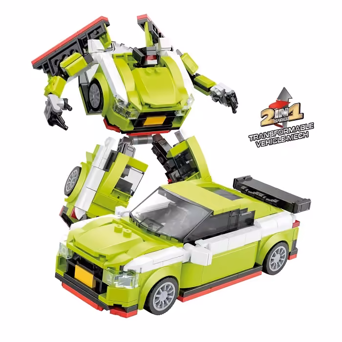 Kocke transformers zeleni 4896