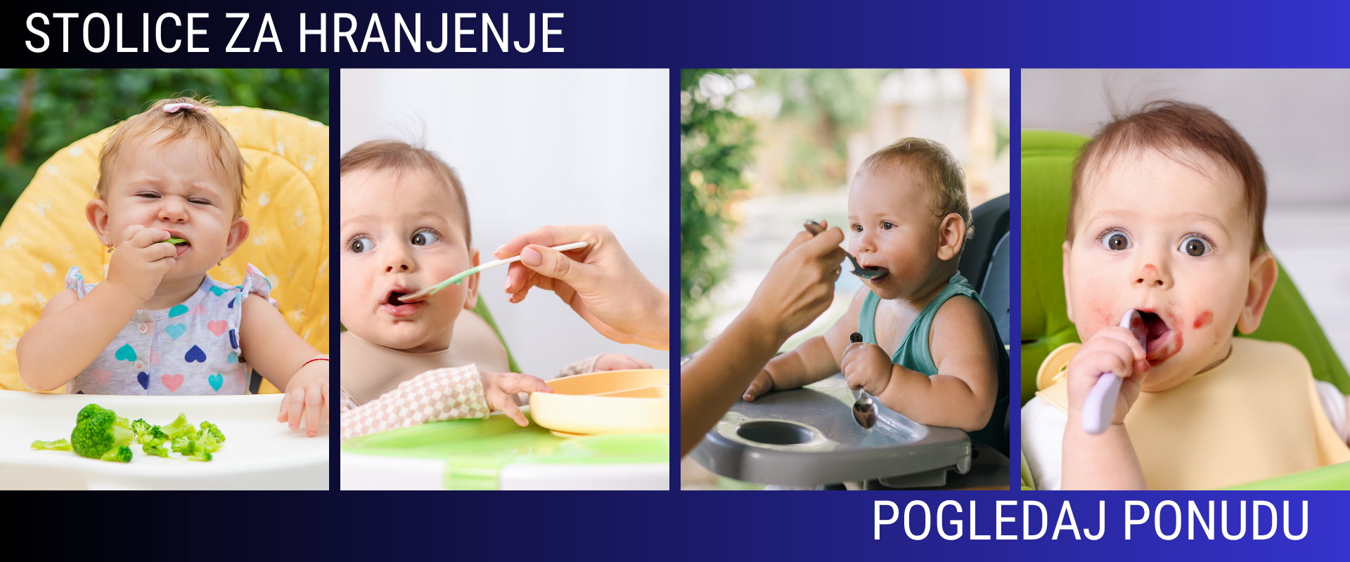 Stolice za hranjenje dečje