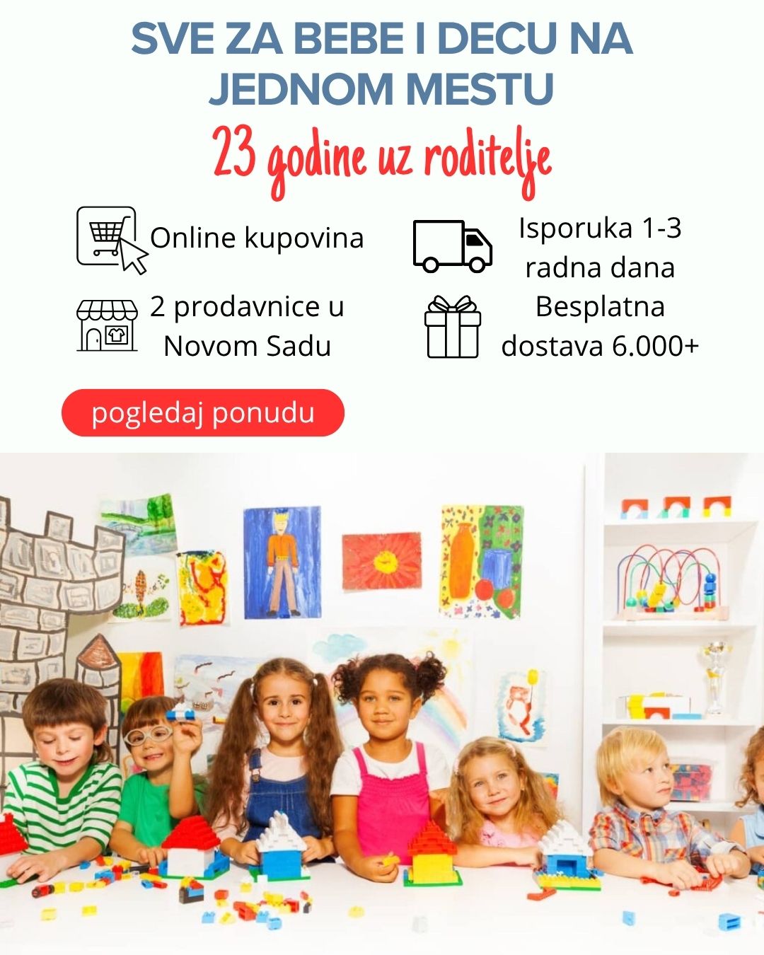 sve za bebe i decu na jednom mestu