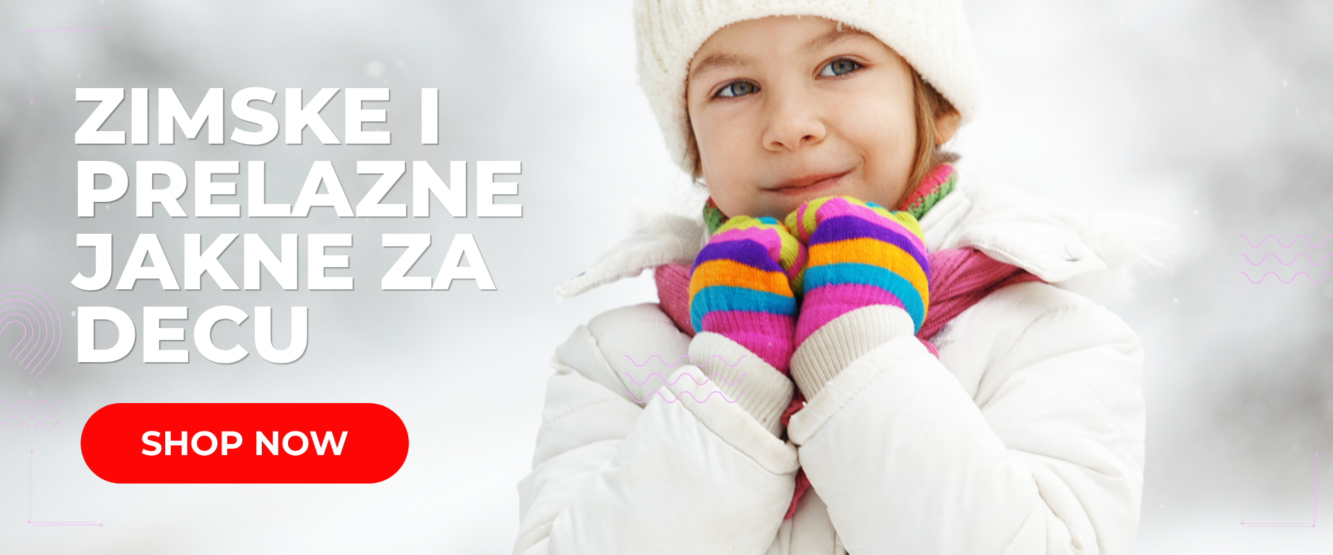 Jakne za decu zimske i prelazne